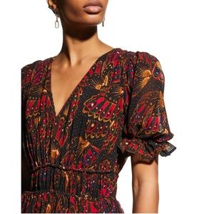 NWT Farm Fio Butterfly Sky Tiered Maxi Dress - Size M - Sold out in stores - NEW